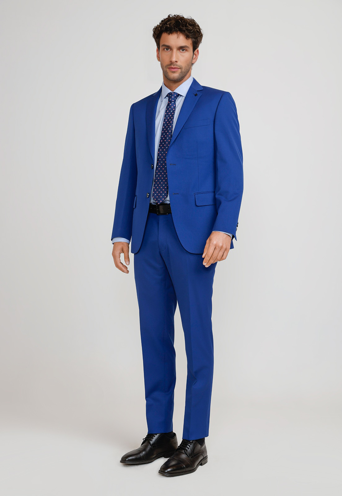 TRAJE HOMBRE FORMAL EXECUTIVE AZULINO - 4