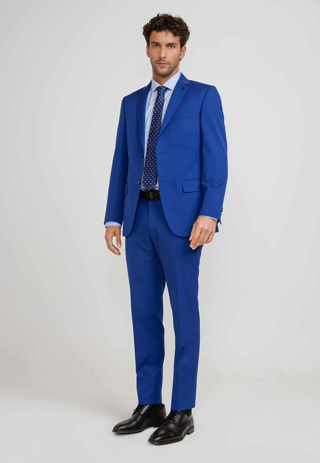 TRAJE HOMBRE FORMAL EXECUTIVE AZULINO - 4