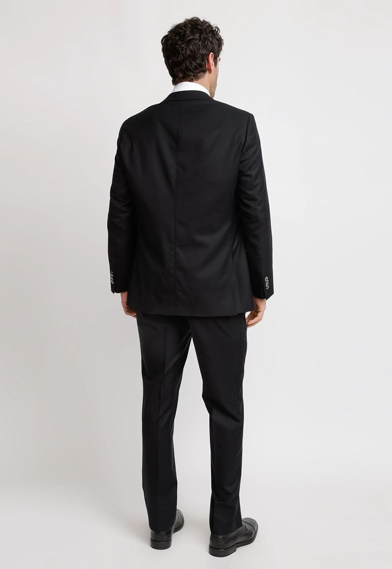 TRAJE HOMBRE FORMAL LANA S210'S ANIVERSARIO NEGRO - 3