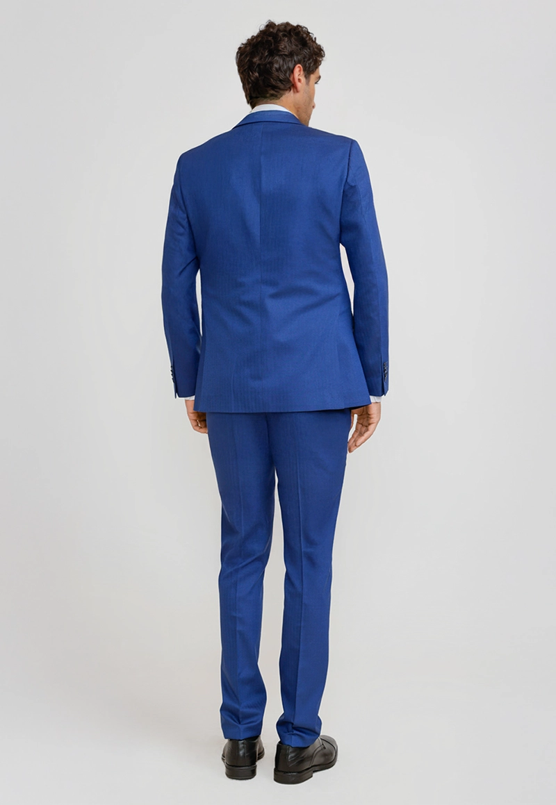 TRAJE HOMBRE FORMAL GRADUACION AZULINO - 2