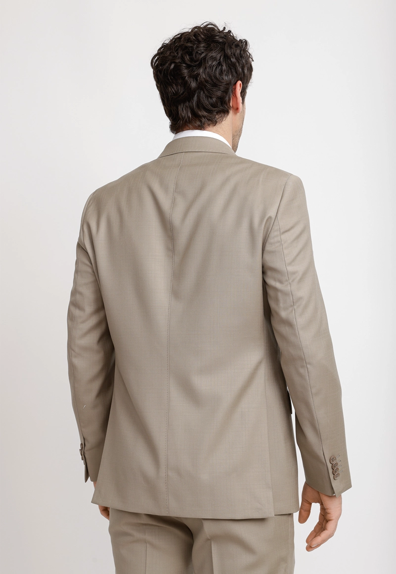 CHAQUETA HOMBRE FORMAL LANA S100'S MIX&COLOR KHAKI - 2