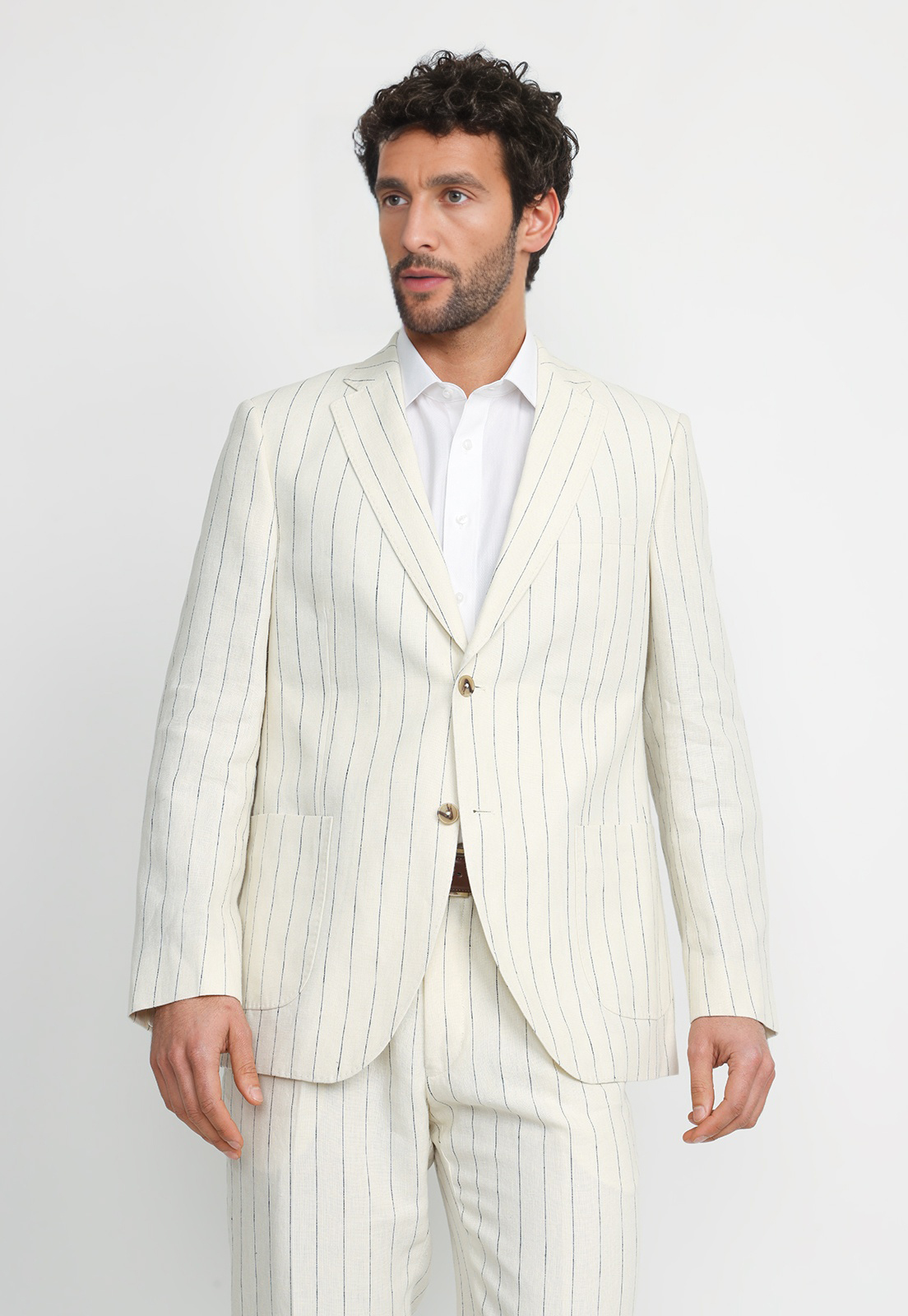 CHAQUETA HOMBRE FORMAL LINO CLASSIC ARENA - 1