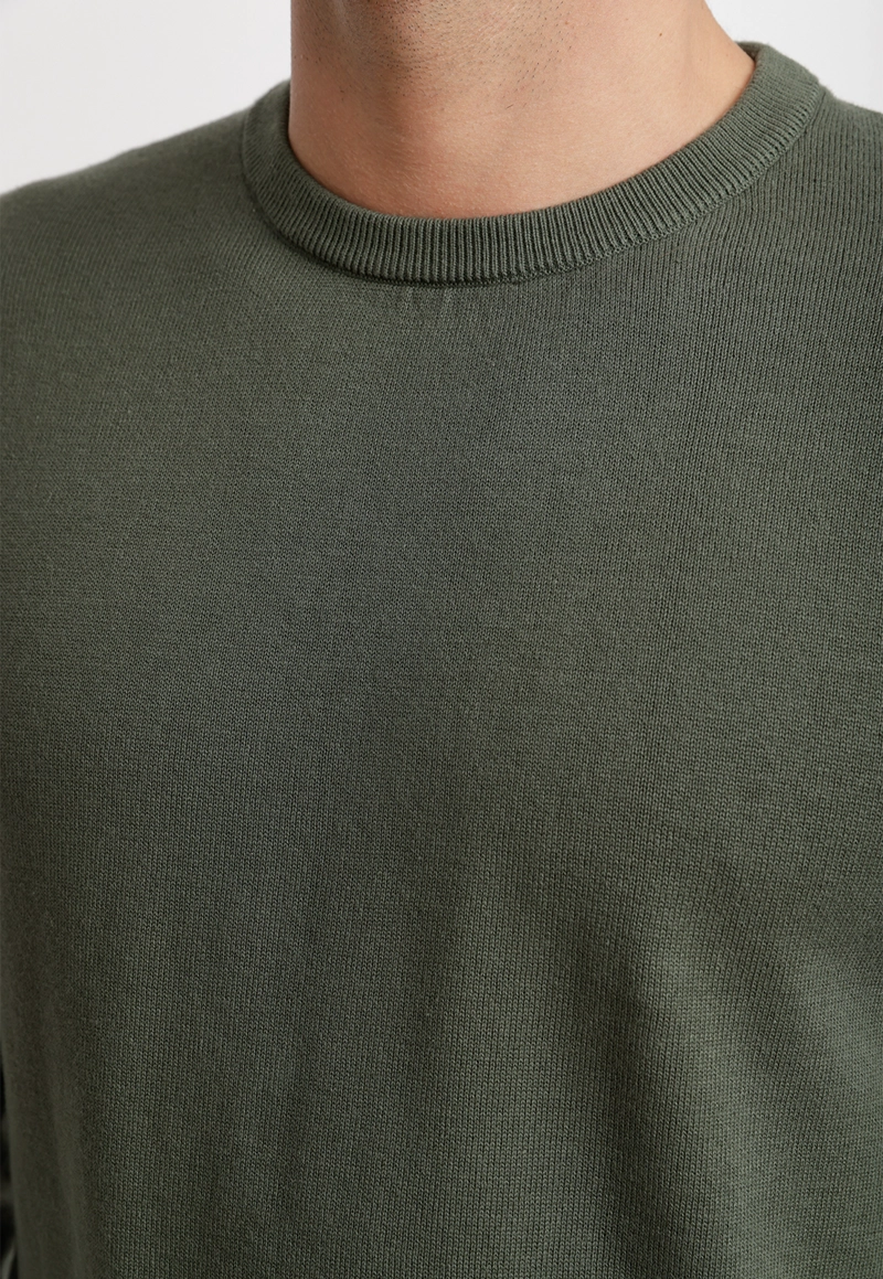 SWEATER CUELLO C ALGODON PHELPS VERDE - 3