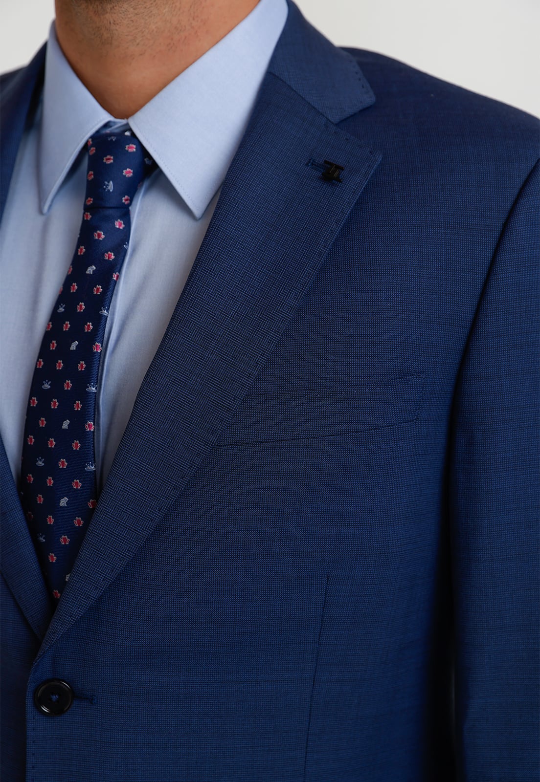 TRAJE HOMBRE FORMAL LAVABLE EXECUTIVE AZUL - 3