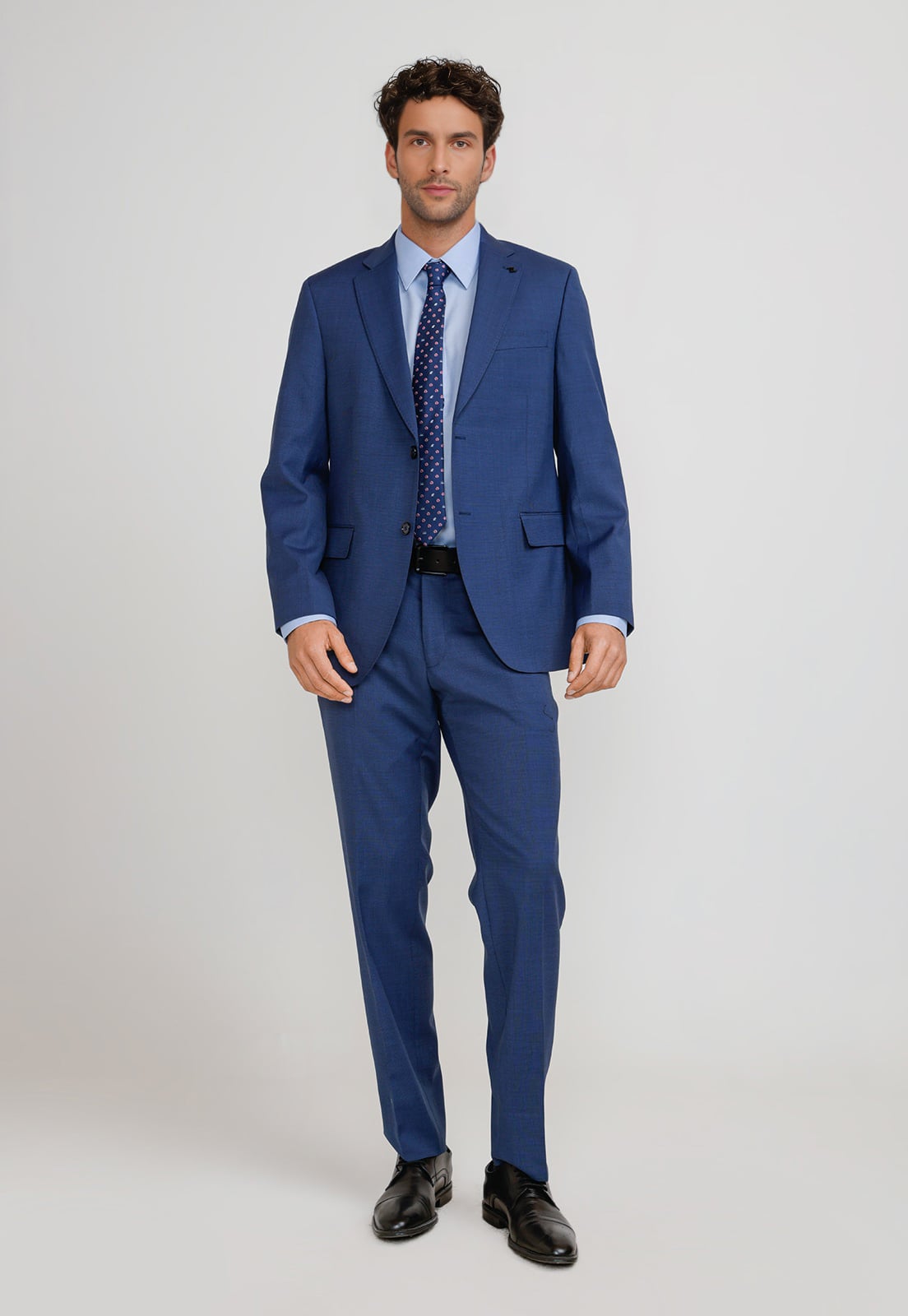 TRAJE HOMBRE FORMAL LAVABLE EXECUTIVE AZUL - 4