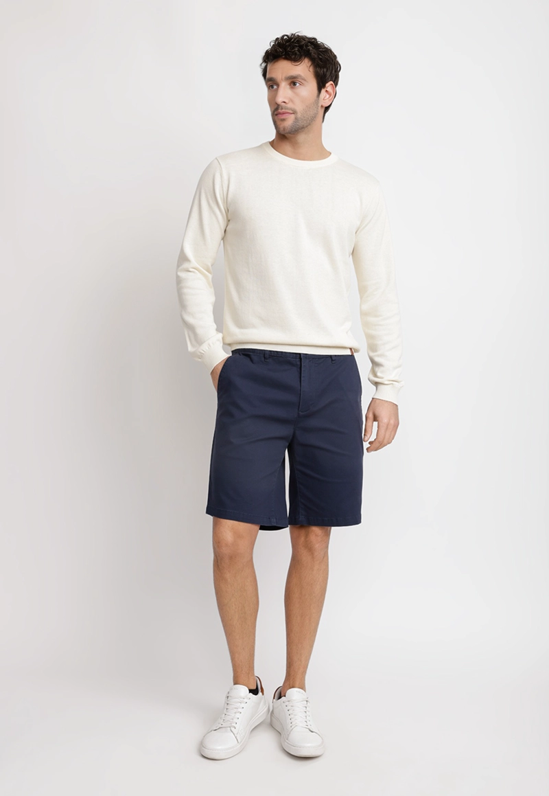 SWEATER CUELLO C ALGODON PHELPS CRUDO - 3