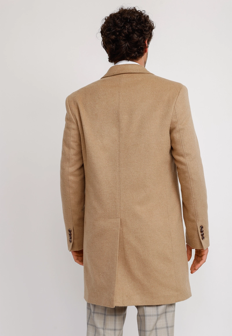 ABRIGO HOMBRE FORMAL VERCELLI VOYAGE CAMEL - 2