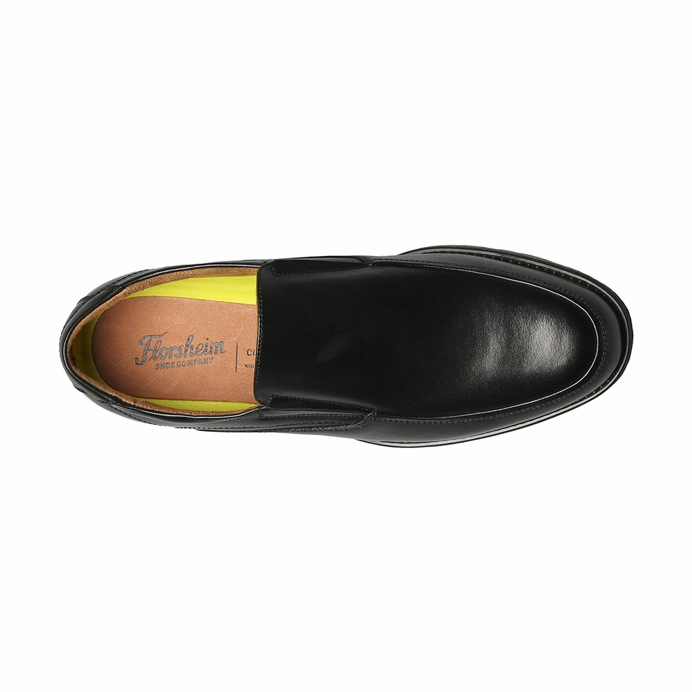 MOCASINES MIDTOWN MOC TOE SLIP ON NEGRO - 7