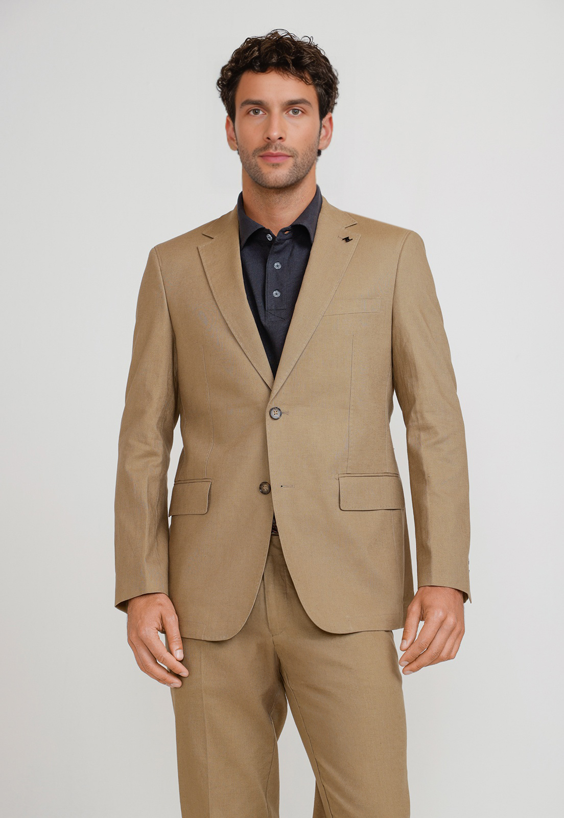 CHAQUETA HOMBRE LINO CESAR ARENA - 1