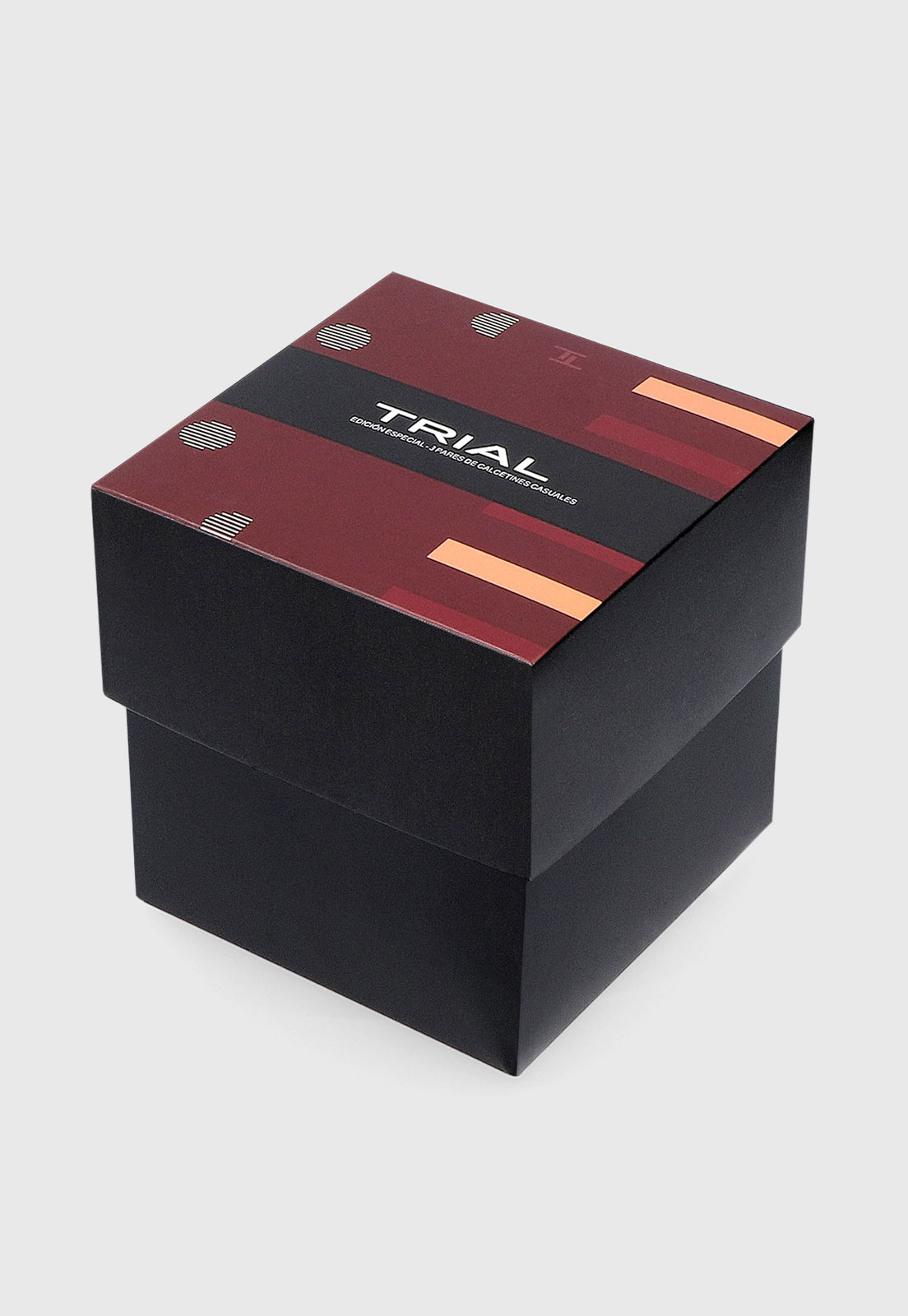 PACK CALCETINES HOMBRE ALGODON FANTASIA BURDEO - 3