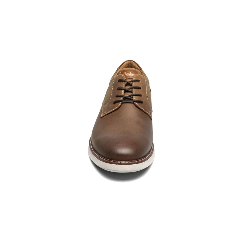 ZAPATOS CASUAL LAUNCH PLAIN TOE OXFORD COGNAC - 2