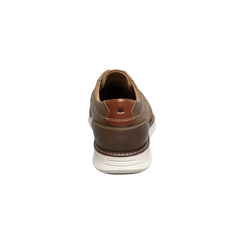 ZAPATOS CASUAL LAUNCH PLAIN TOE OXFORD COGNAC - 4
