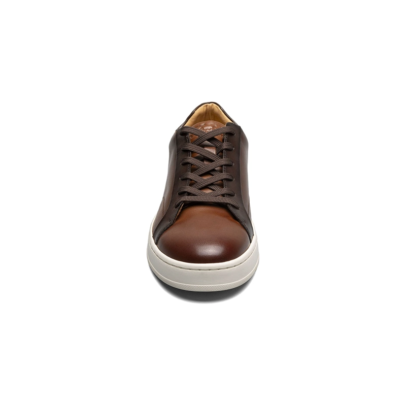 ZAPATILLAS CASUAL MONOPOLI LACE TO TOE COGNAC - 2