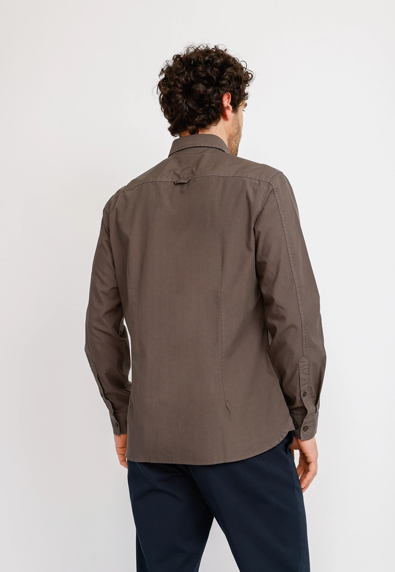 CAMISA ML HOMBRE BASILIO GRIS - 2