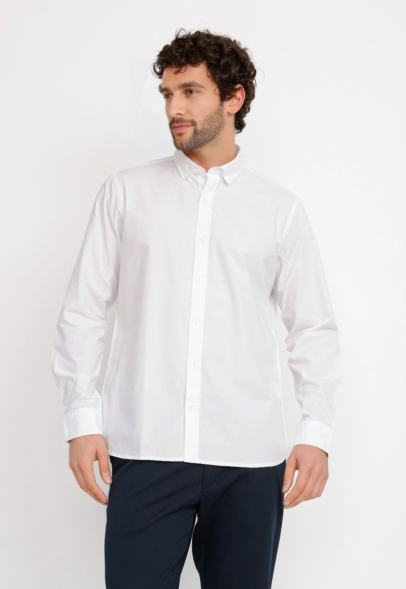 CAMISA ML HOMBRE BASILIO BLANCO - 1