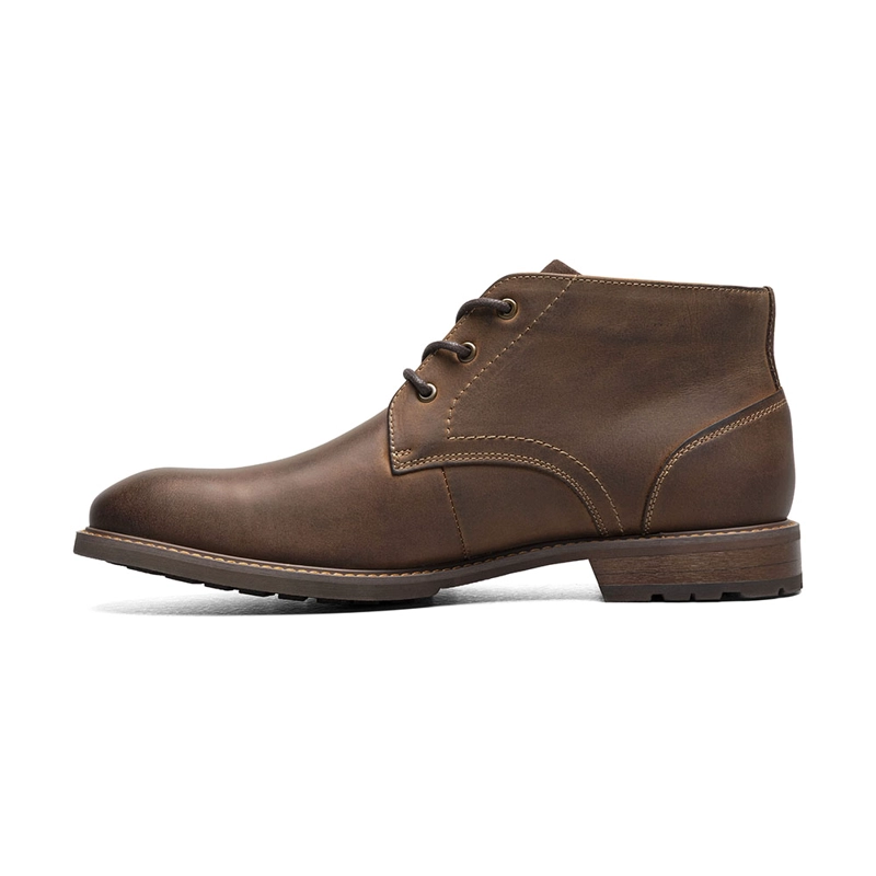 BOTINES CASUAL LODGE 3-EYE CHUKKA COGNAC - 5