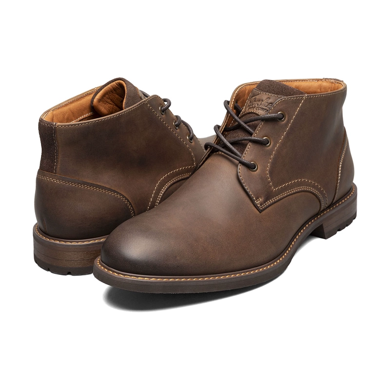 BOTINES CASUAL LODGE 3-EYE CHUKKA COGNAC - 9