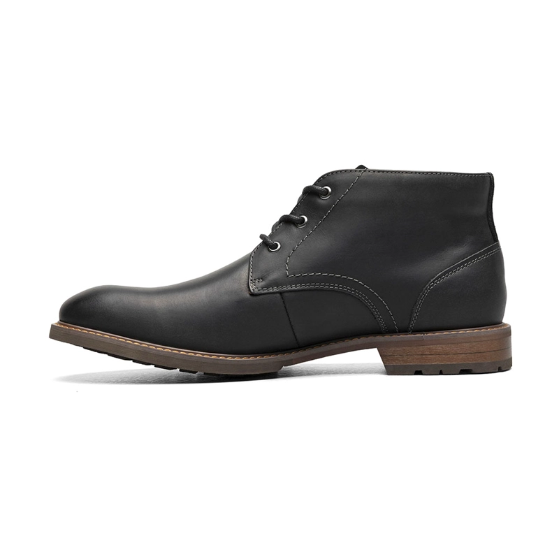 BOTINES CASUAL LODGE 3-EYE CHUKKA NEGRO - 5