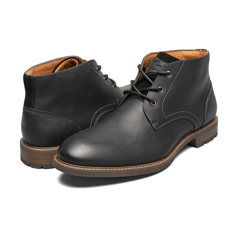 BOTINES CASUAL LODGE 3-EYE CHUKKA NEGRO - 9