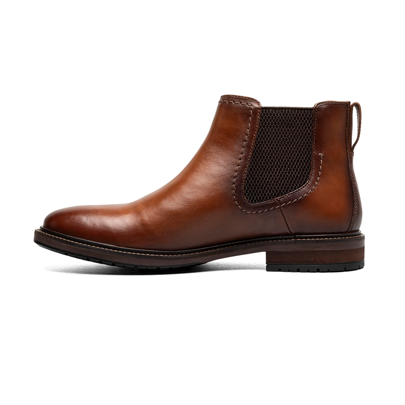 BOTINES CASUAL FORGE PLAIN TOE GORE BOOT COGNAC - 2
