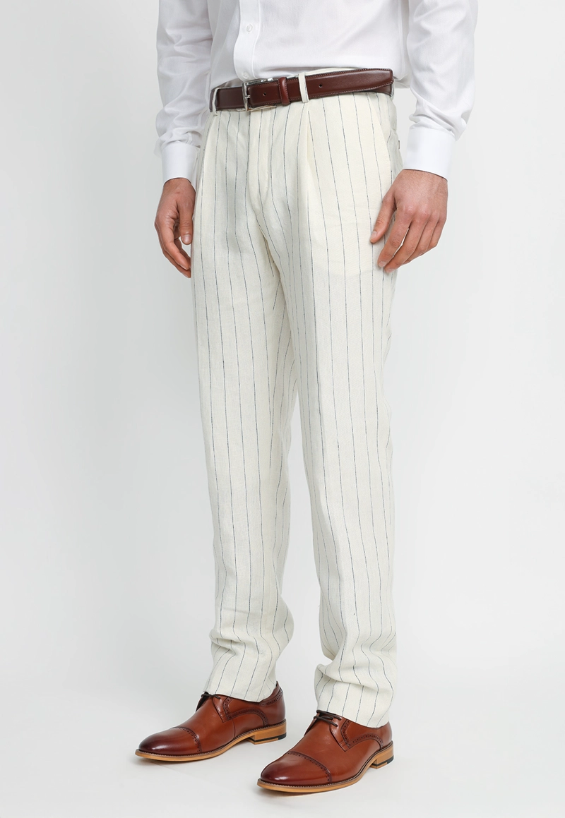 PANTALON HOMBRE FORMAL LINO CLASSIC ARENA - 1