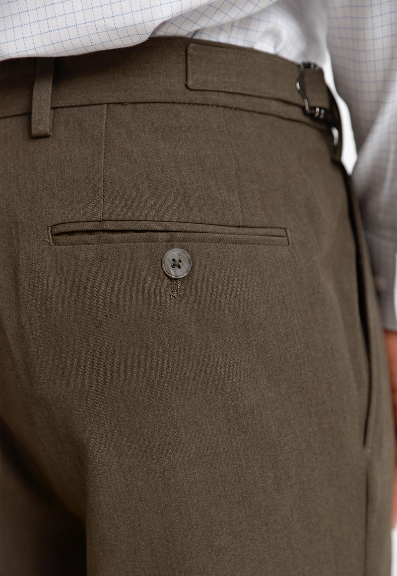 PANTALON FORMAL HOMBRE EXECUTIVE VERDE - 3