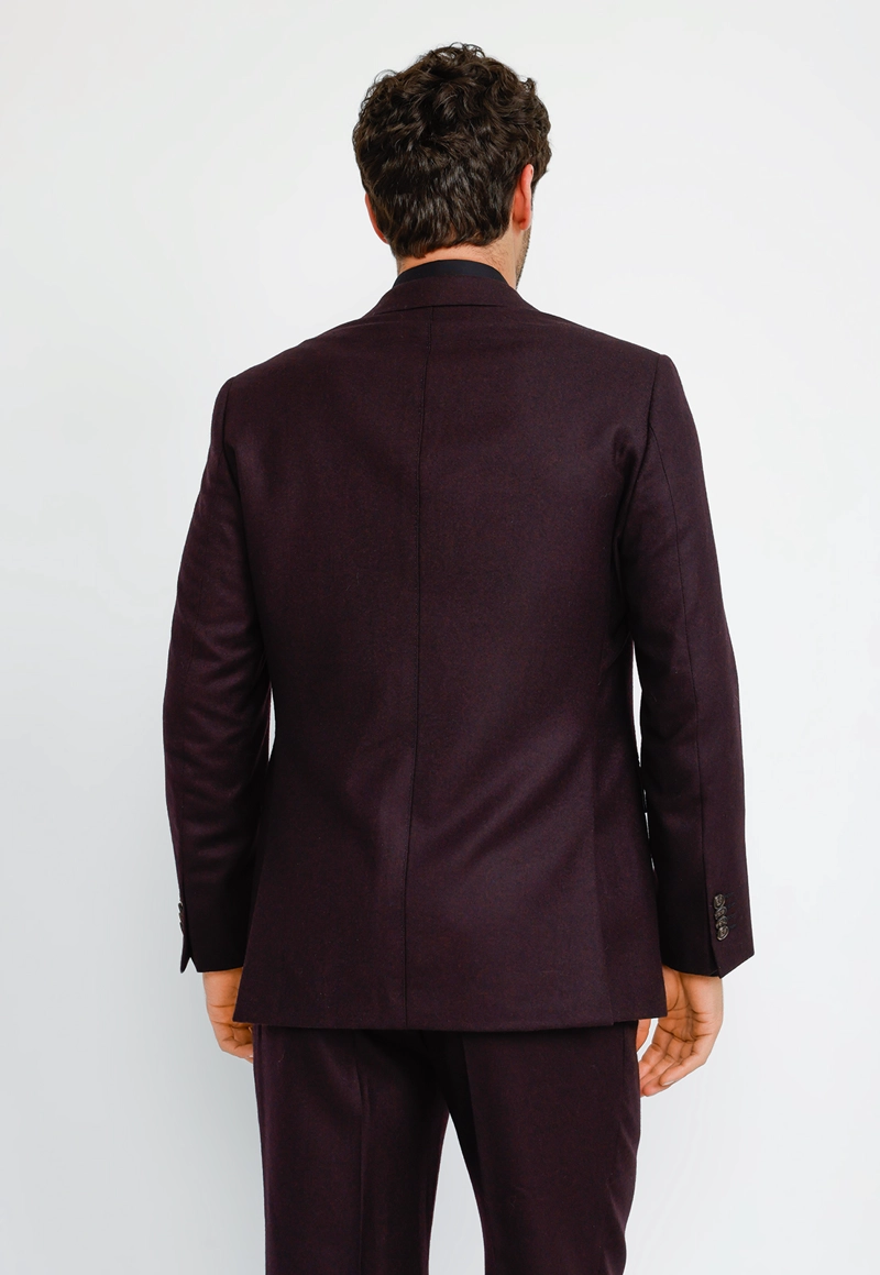 CHAQUETA FORMAL HOMBRE CLASSIC MORADO - 2