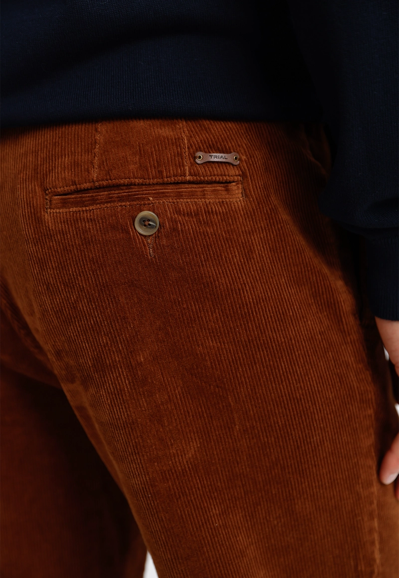 PANTALON COTELE  HOMBRE VISION OCRE - 3