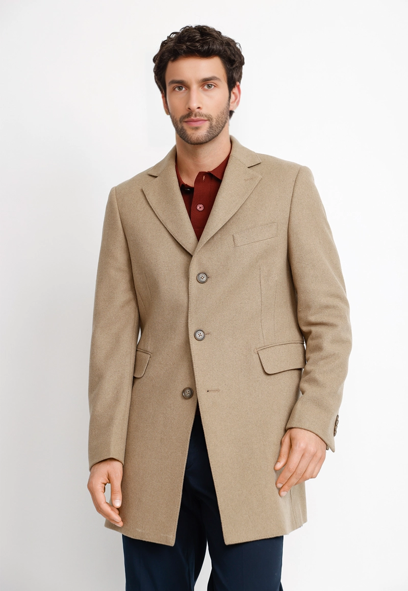 ABRIGO HOMBRE FRASER CAMEL - 1