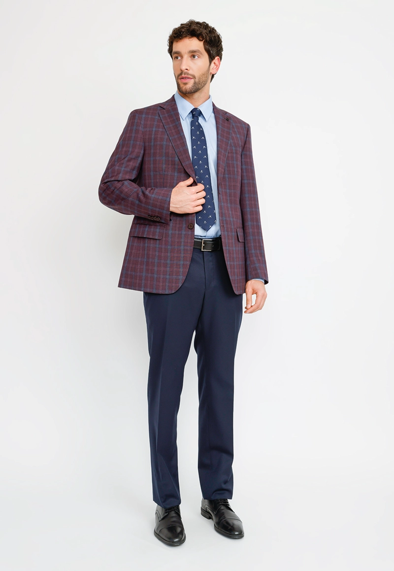 CHAQUETA FORMAL HOMBRE EXECUTIVE MORADO - 4