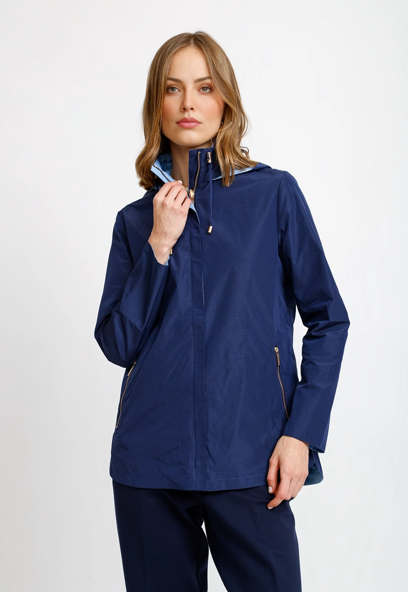 CHAQUETA REVERSIBLE NAVY EVA MUJER - 1