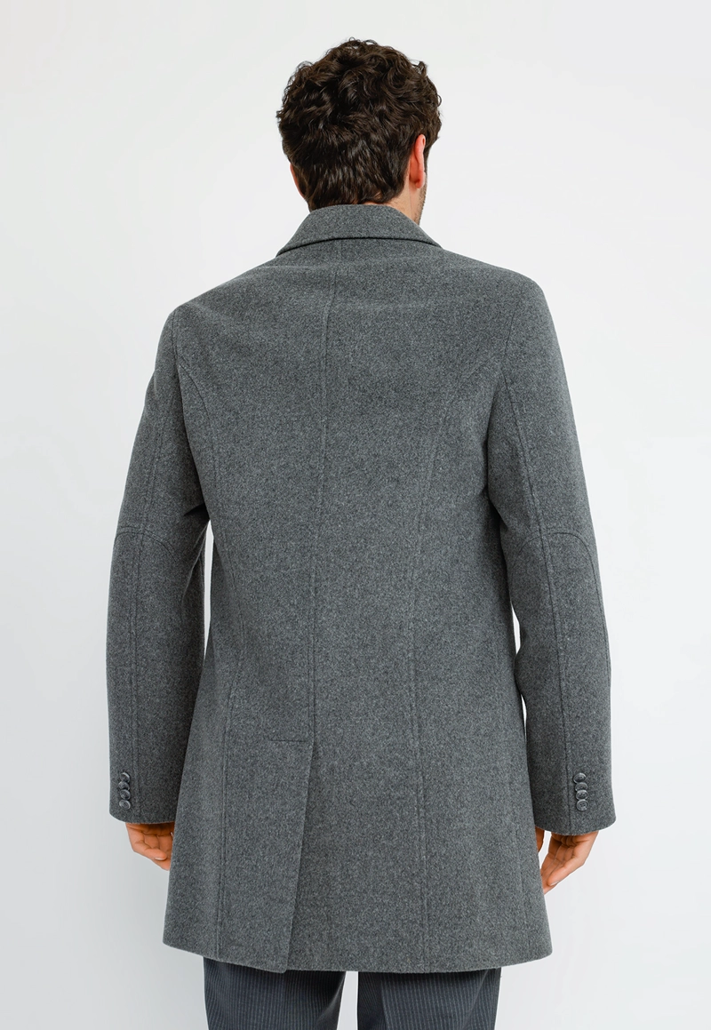 ABRIGO FORMAL HOMBRE JAVIER GRIS - 2