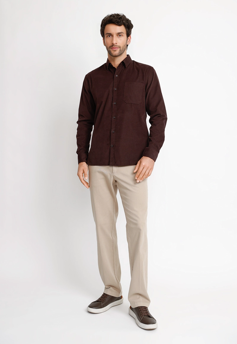 CAMISA COTELE  ML HOMBRE BURGOS BURDEO - 4