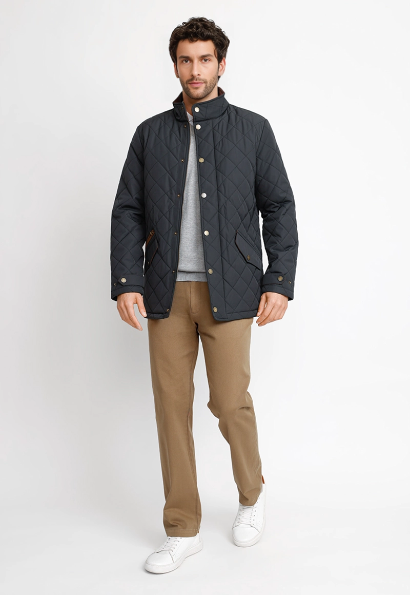 PARKA HOMBRE TRAVIS AZUL MARINO - 4