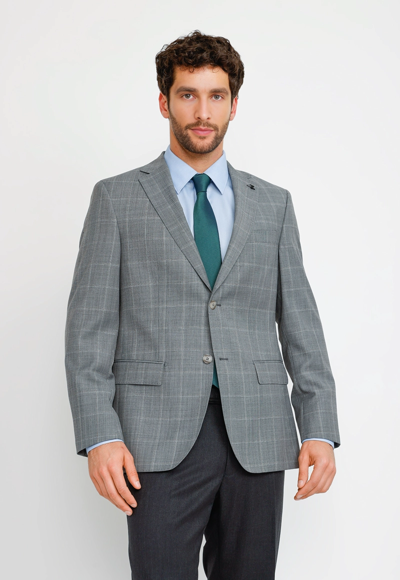 CHAQUETA FORMAL HOMBRE EXECUTIVE GRIS - 1