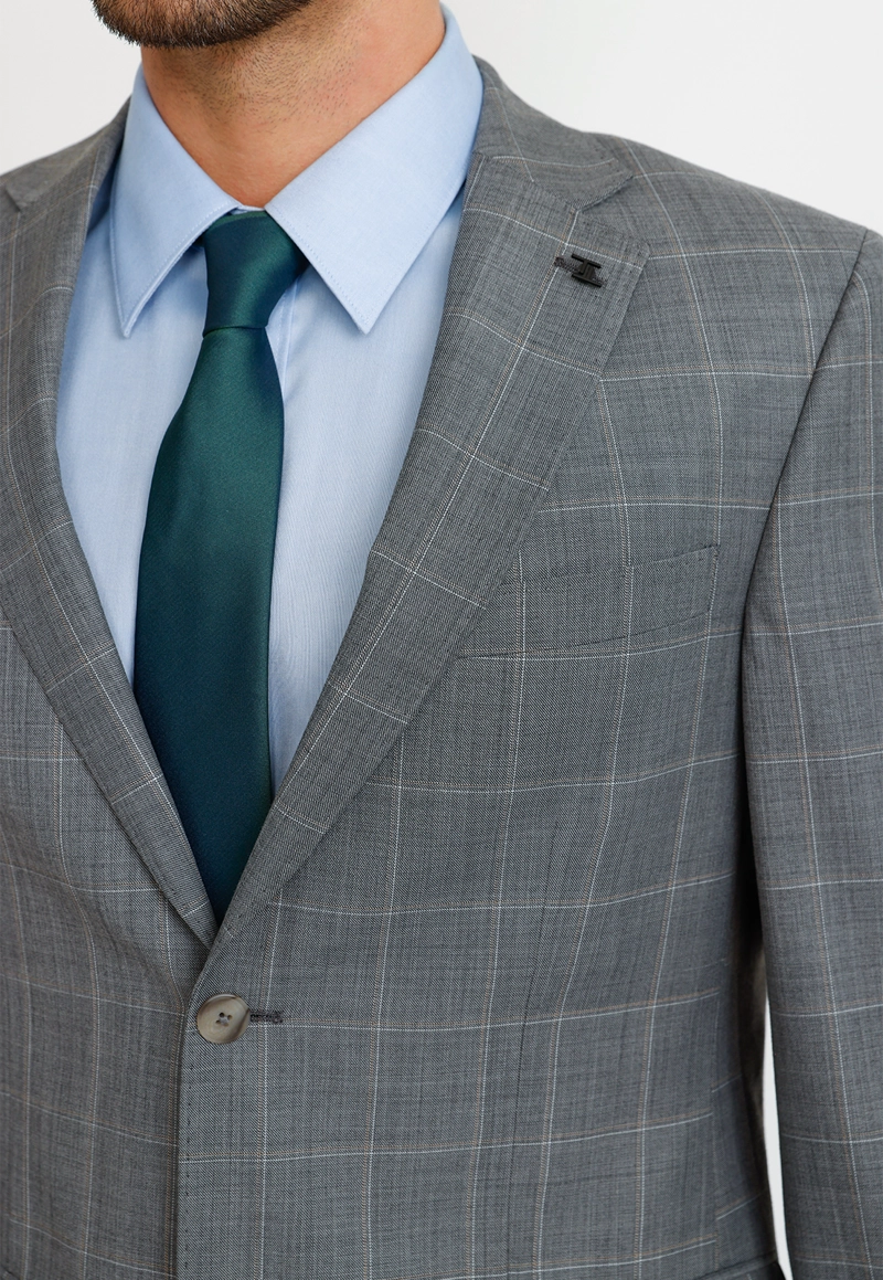 CHAQUETA FORMAL HOMBRE EXECUTIVE GRIS - 3