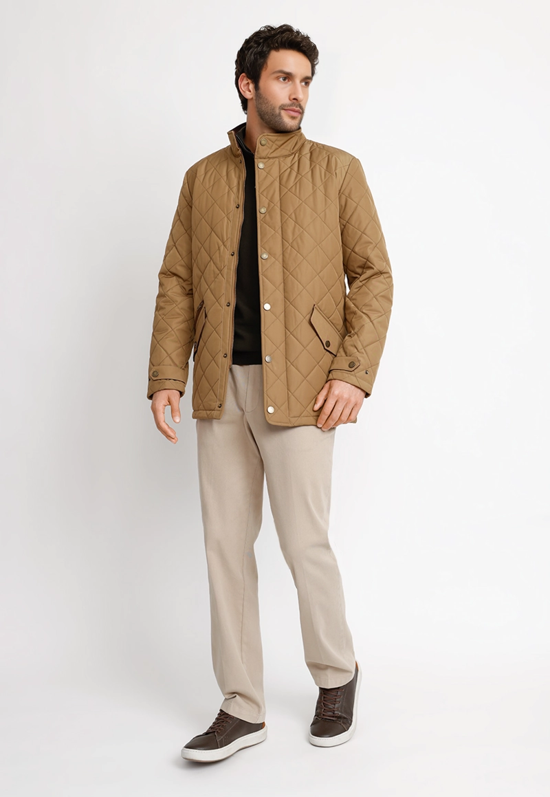 PARKA HOMBRE TRAVIS BEIGE - 4