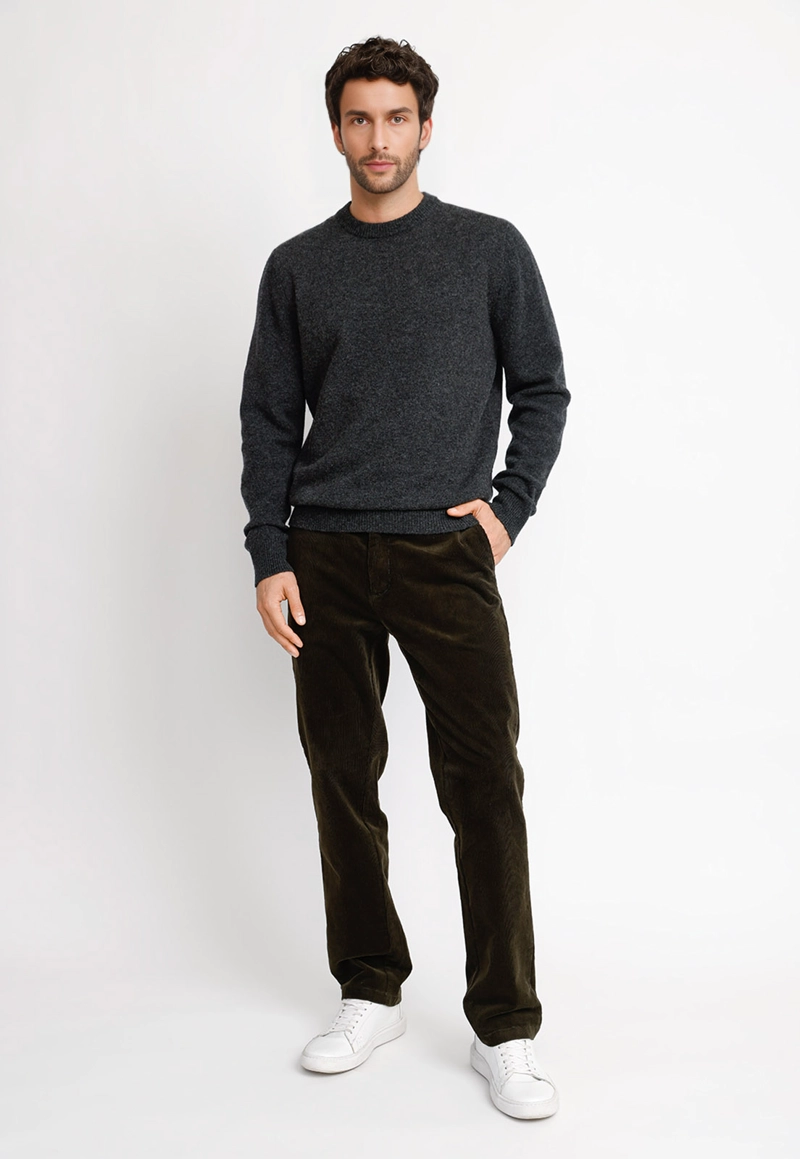 PANTALON COTELE  HOMBRE VISION VERDE - 4