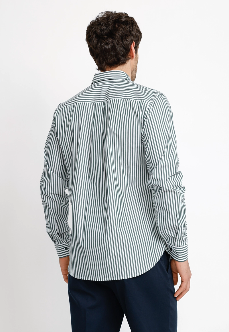 CAMISA ML HOMBRE BAUTISTA VERDE - 2