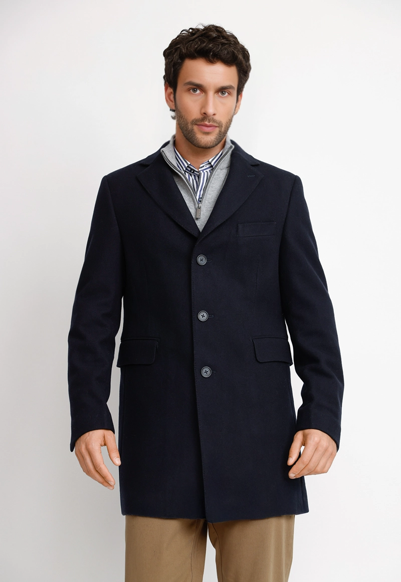 ABRIGO HOMBRE FRASER AZUL MARINO - 1