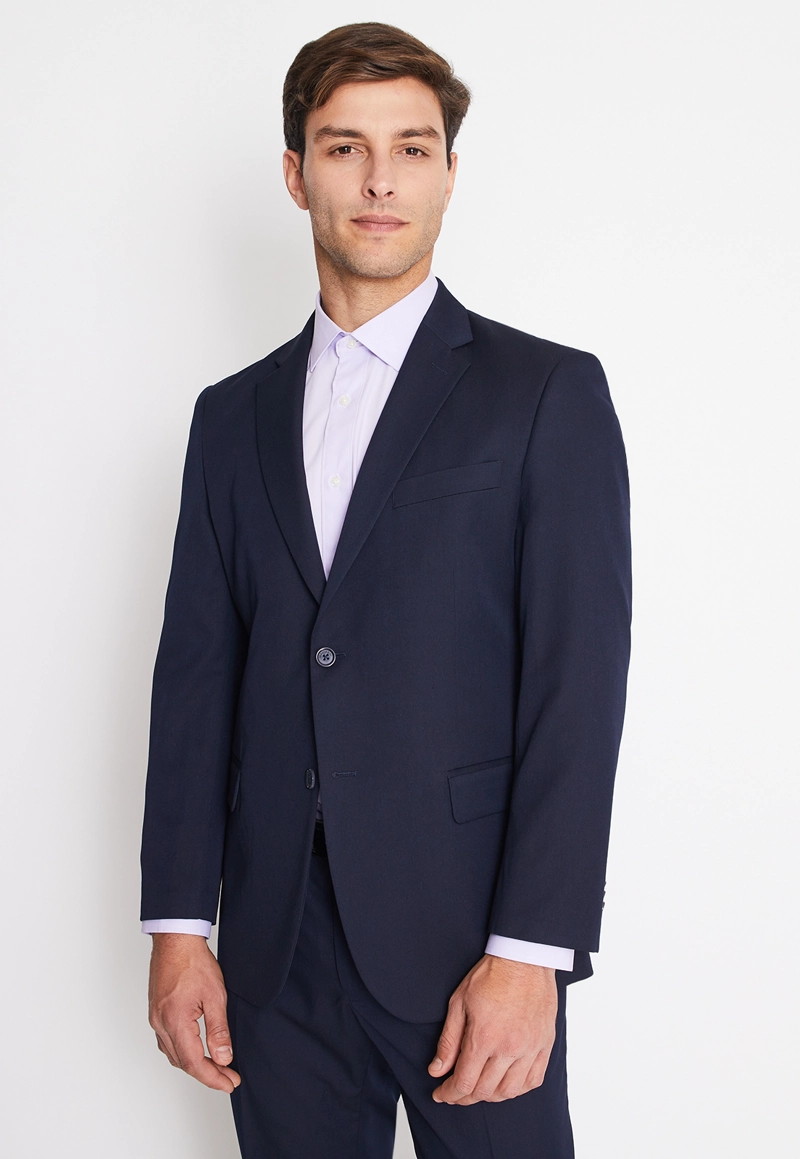 TRAJE FORMAL HOMBRE REGULAR TWILL AZUL MARINO - 2