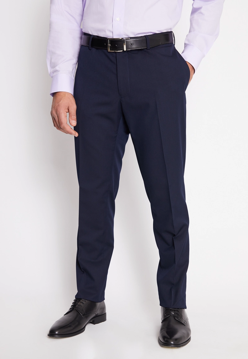 TRAJE FORMAL HOMBRE REGULAR TWILL AZUL MARINO - 5