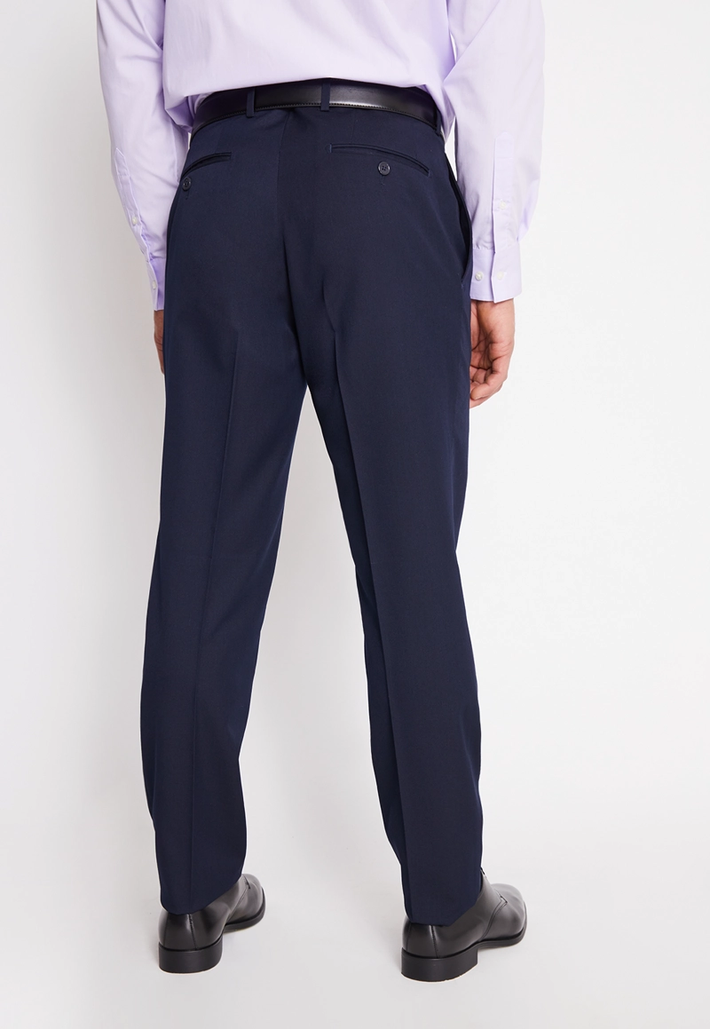 TRAJE FORMAL HOMBRE REGULAR TWILL AZUL MARINO - 6