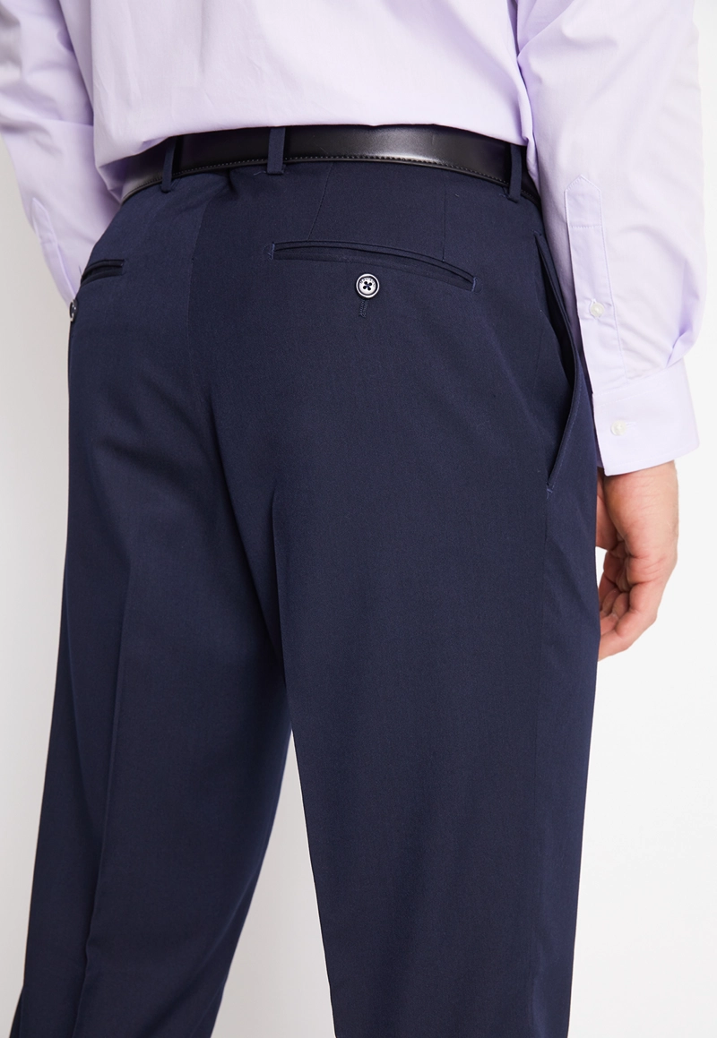 TRAJE FORMAL HOMBRE REGULAR TWILL AZUL MARINO - 7