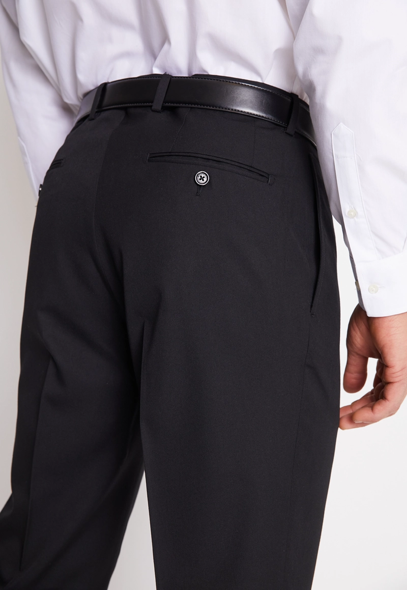 TRAJE FORMAL HOMBRE REGULAR TWILL NEGRO - 7