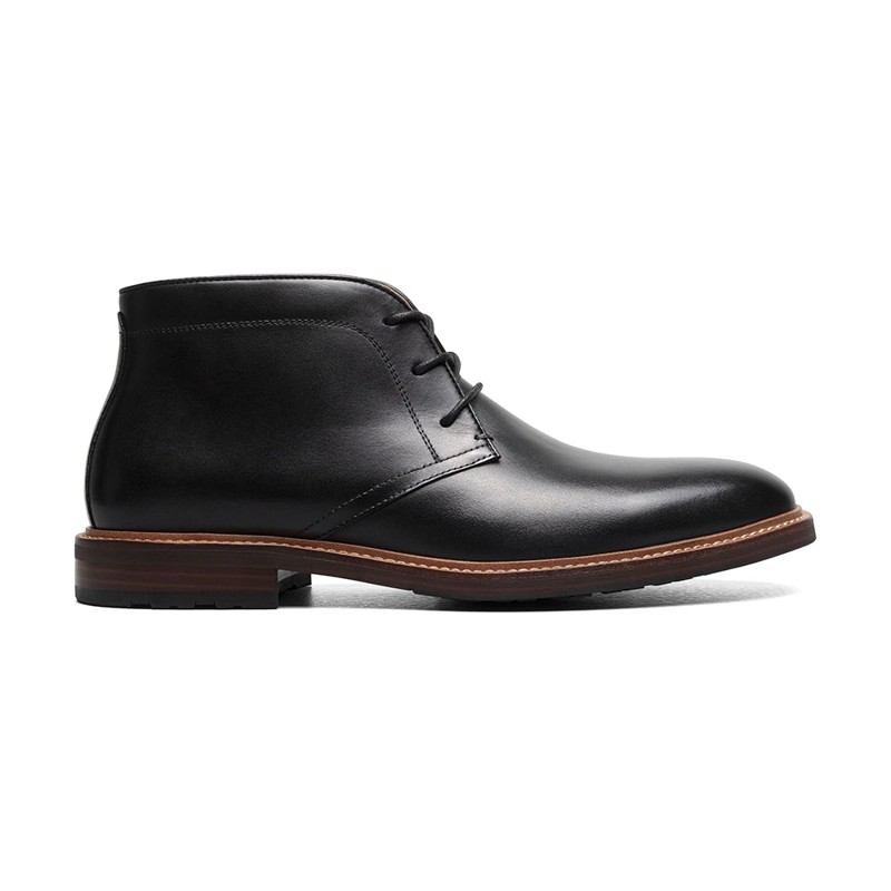 BOTINES CASUAL ANTHEM CHUKKA NEGRO - 3