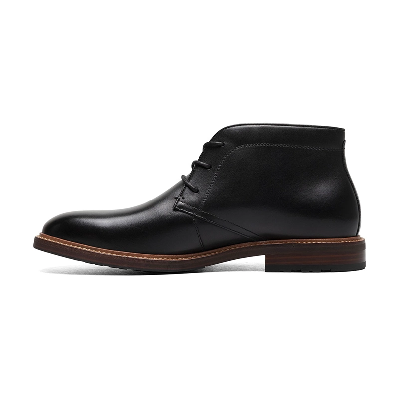 BOTINES CASUAL ANTHEM CHUKKA NEGRO - 5