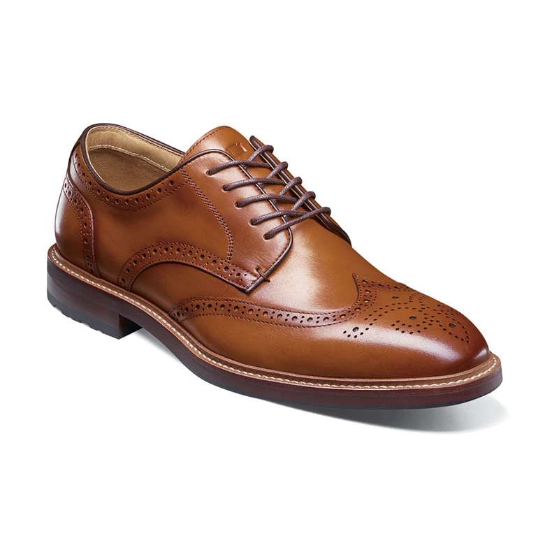 ZAPATOS CASUAL ANTHEM WINGTIP OXFORD TAN - 1