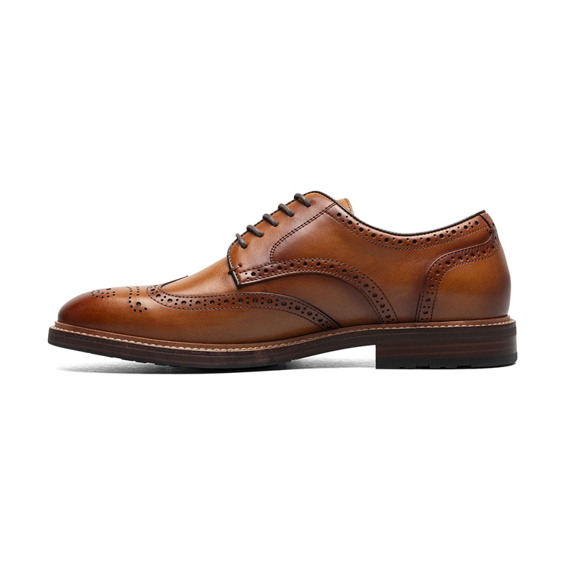 ZAPATOS CASUAL ANTHEM WINGTIP OXFORD TAN - 5