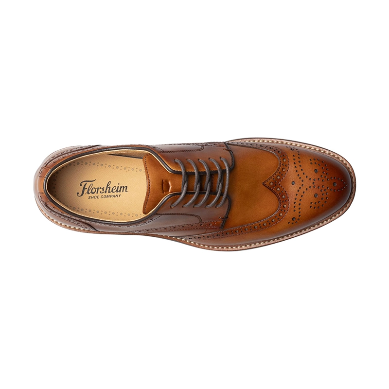 ZAPATOS CASUAL ANTHEM WINGTIP OXFORD TAN - 6